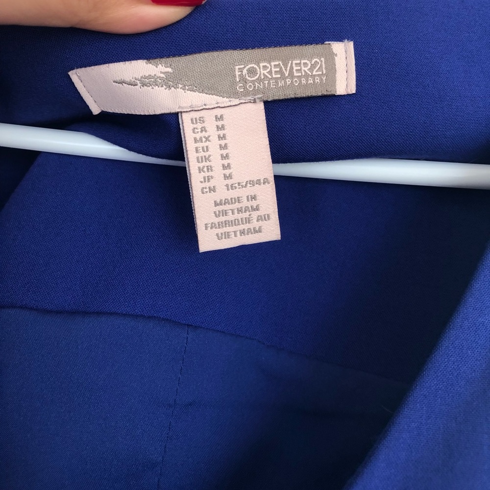 Cobalt Colored Dress
